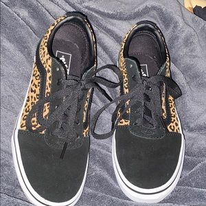 Cheetah print Vans